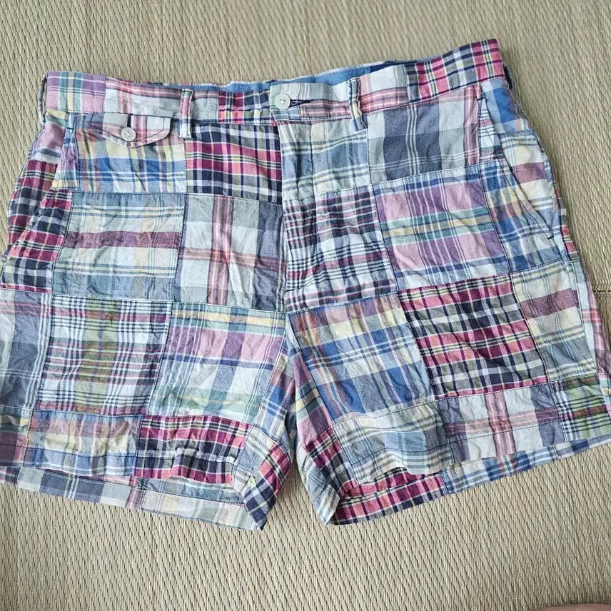 [BUNJANG] Polo Ralph Lauren Patchwork Shorts Size 36 / 폴로 패치워크 반바지 36사이즈