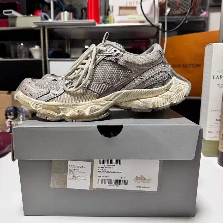[BUNJANG] Balenciaga Stapler 41 Eggshell Department Store Edition / 발렌시아가 스테이플러 41 에그쉘 백화점판