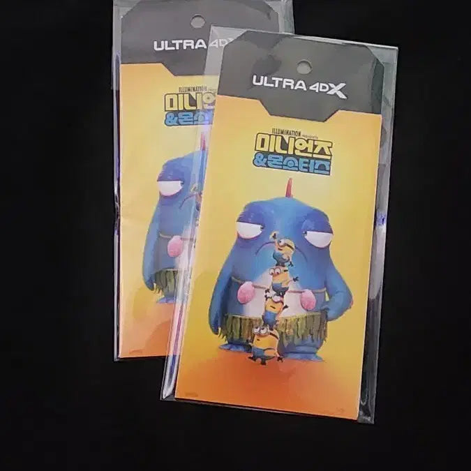 [BUNJANG] Minions & Monsters 4DX Sticker / 미니언즈 몬스터즈 4dx 라벨