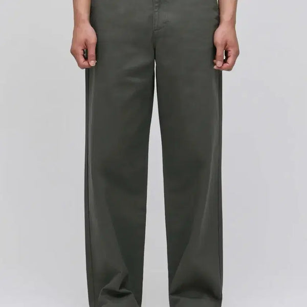 [BUNJANG] Musinsa Standard Wide Chino Pants Washed Khaki / 무신사스탠다드 와이드 치노 팬츠 워시드 카키 33