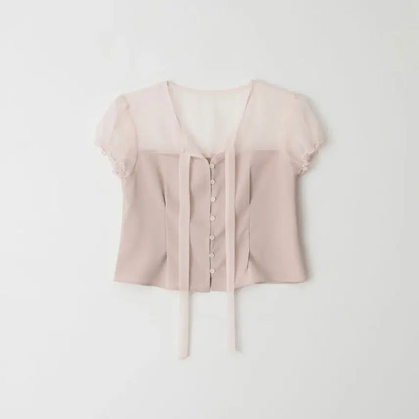 [BUNJANG] Le Bain Amelia Blouse (Pink) / 르베인 Amelia Blouse(Pink)