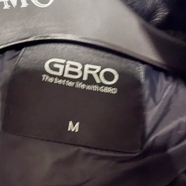 [BUNJANG] Jimbro Leather Padded Jacket / 짐브로 레더패딩자켓