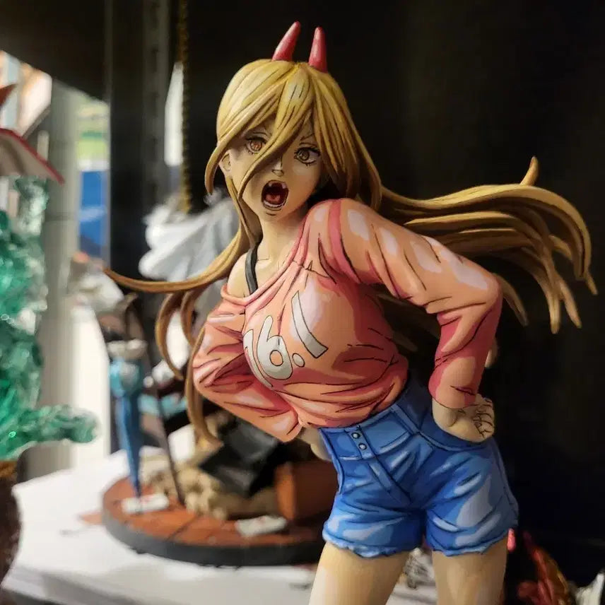 [BUNJANG] Chainsaw Man Power Repaint Figure / 체인소맨 파워 리페인트
