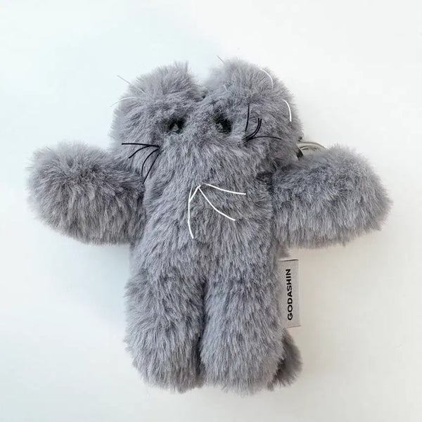 [BUNJANG] Godashin Doll Keychain Gray / 새상품 ; 고다신 인형 키링 그레이 회색