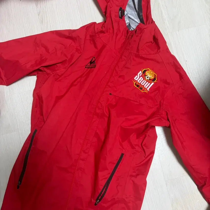[BUNJANG] FC Seoul Windbreaker Red / fc서울 바람막이