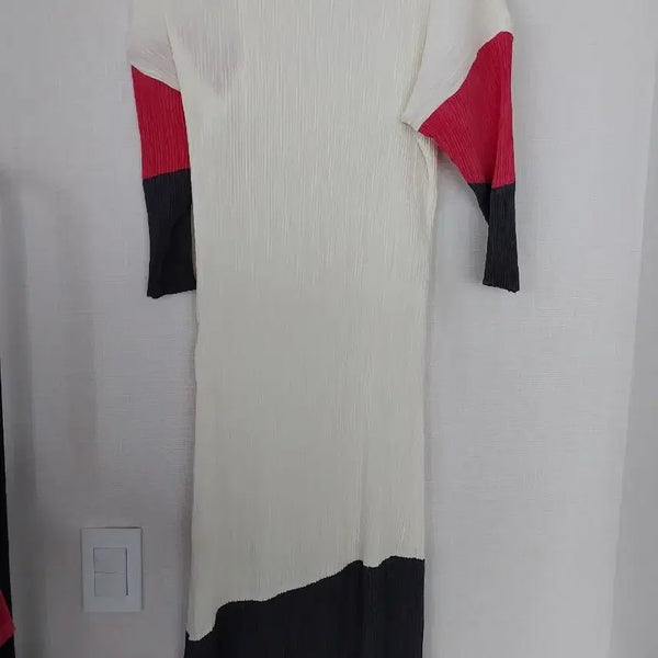 [BUNJANG] Marie Marin Pleated Dress / 12.새제품 이세이미야케 타입 marie marin 플리츠 원피스