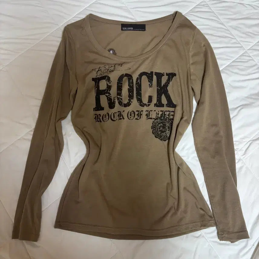 [BUNJANG] Shop502 Long Sleeve Slim Fit Top / Shop502 샵오공이 딱붙핏 롱슬리브
