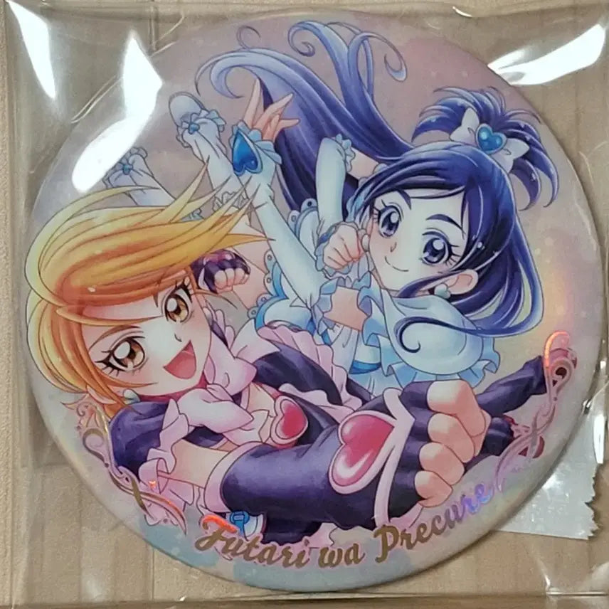 [BUNJANG] Precure 20th Anniversary Big Can Badge & Wafer Card Bundle Set / [일괄/희귀] 프리큐어 20주년 빅 캔뱃지/웨하스 카드