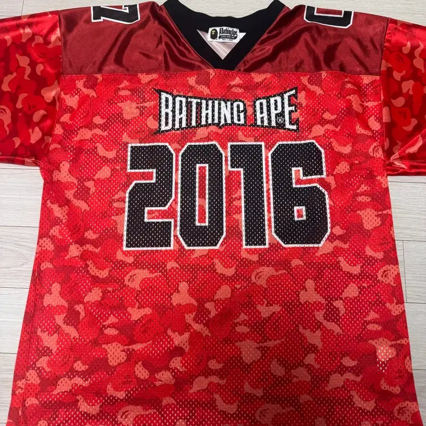 [BUNJANG] BAPE Football Jersey / 베이프 풋볼 져지