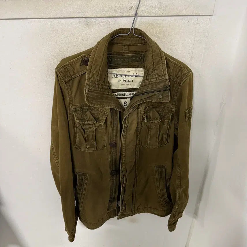 [BUNJANG] Abercrombie & Fitch Sentinel Jacket Khaki Size S / 아베크롬비 앤 피치 센티넬 자켓 S 사이즈 카키