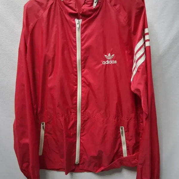 [BUNJANG] Adidas Red Windbreaker Jacket (Size 95) / 아디다스 바람막이 빨강색  95