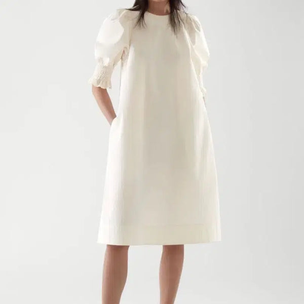 [BUNJANG] COS Smocked Dress Size 32 / <새상품> 코스cos 스모그원피스 32