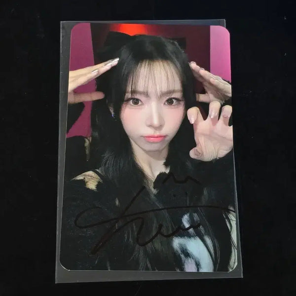 [BUNJANG] Say My Name Shii Signed Photocard / 세이마이네임 슈이 사인포카 판매