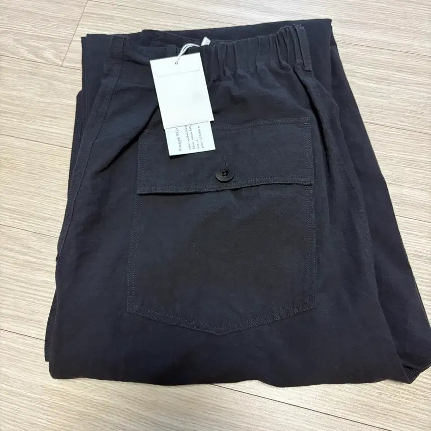 [BUNJANG] Stillness Pineapple Fiber Baker Pants Black Size 2 / 스틸네스 파인애플 파이버 베이커 팬츠  블랙 2