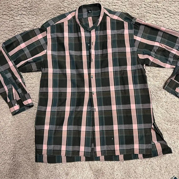 [BUNJANG] Kaptain Sunshine China Check Shirt / 캡틴선샤인 차이나 체크 셔츠