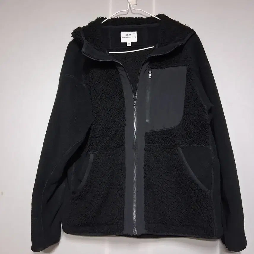 [BUNJANG] Uniqlo Fleece Zip-Up Jacket Black XS / 유니클로 후리스 집업 블랙(XS)