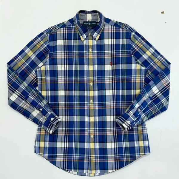 [BUNJANG] Polo Ralph Lauren Custom Fit Check Shirt / 폴로 랄프로렌 커스텀핏 체크 셔츠