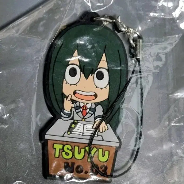 [BUNJANG] My Hero Academia Tsuyu Rubber Strap / 히로아카 츠유 러버스트랩