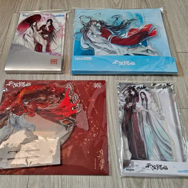 [BUNJANG] Heaven Official's Blessing Acrylic Stand Set (4 Types) / 천관사복 아크릴 스탠드 번화경심 수중방심 월하동연 정간신설 4종 일괄