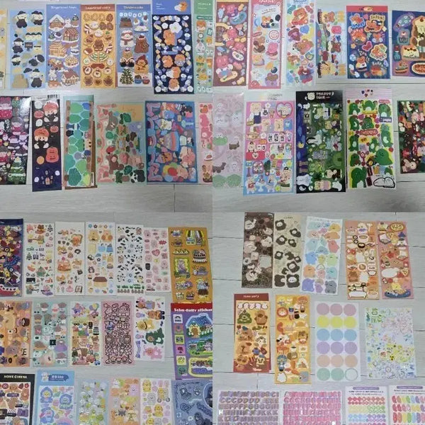 [BUNJANG] Collection Sealing Stickers Bundle / 소장용 씰스 처분판매(단종 씰스 다수 포함)