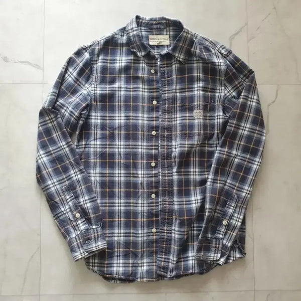 [BUNJANG] Polo Denim & Supply Checkered Shirt / 폴로 데님앤서플라이 체크 셔츠