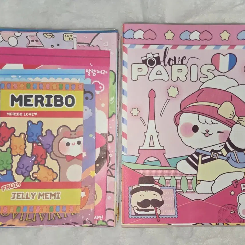 [BUNJANG] Mixed Envelope Making Kit - 100 Sheets / - 처분 - 포용 수봉 믹스 100장 판매 [수봉/수제봉투/랩핑지/랜덤]