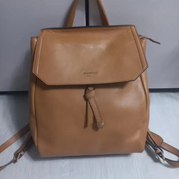 [BUNJANG] Beanpole Lambskin Backpack / 빈폴  램스킨 수지 백팩