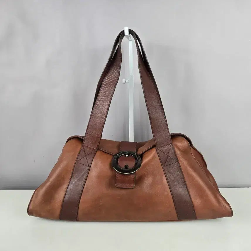 [BUNJANG] Emporio Armani Leather Shoulder Bag / EMPORIO ARMANI 엠포리오 아르마니 가죽 가방 숄더백 정품 빈티지