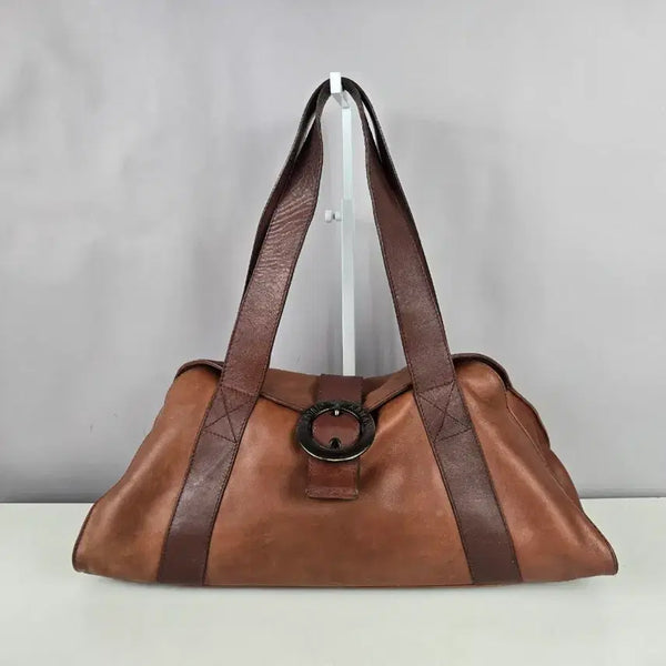 [BUNJANG] Emporio Armani Leather Shoulder Bag / EMPORIO ARMANI 엠포리오 아르마니 가죽 가방 숄더백 정품 빈티지