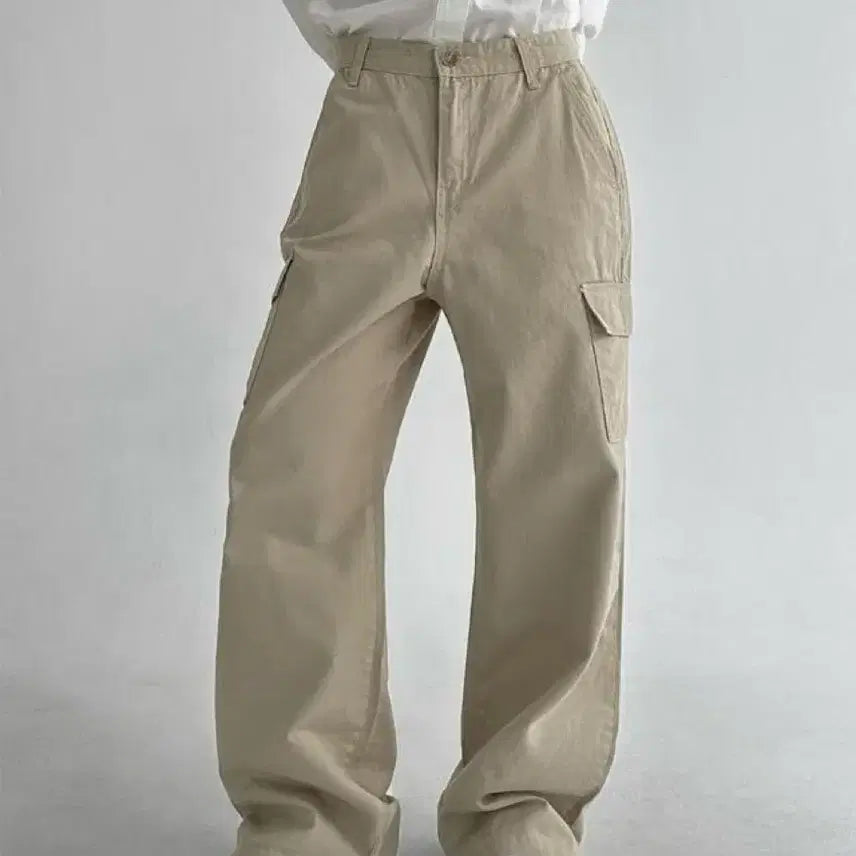 [BUNJANG] Manique Cargo Pocket Cotton Pants S / 매니크 카고 포켓 코튼 팬츠