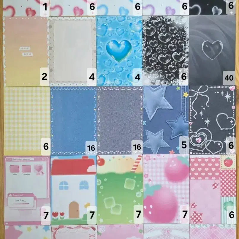 [BUNJANG] Double-Sided Binder Page Photocard Holder / 양면 바인더 대지 포카 포장
