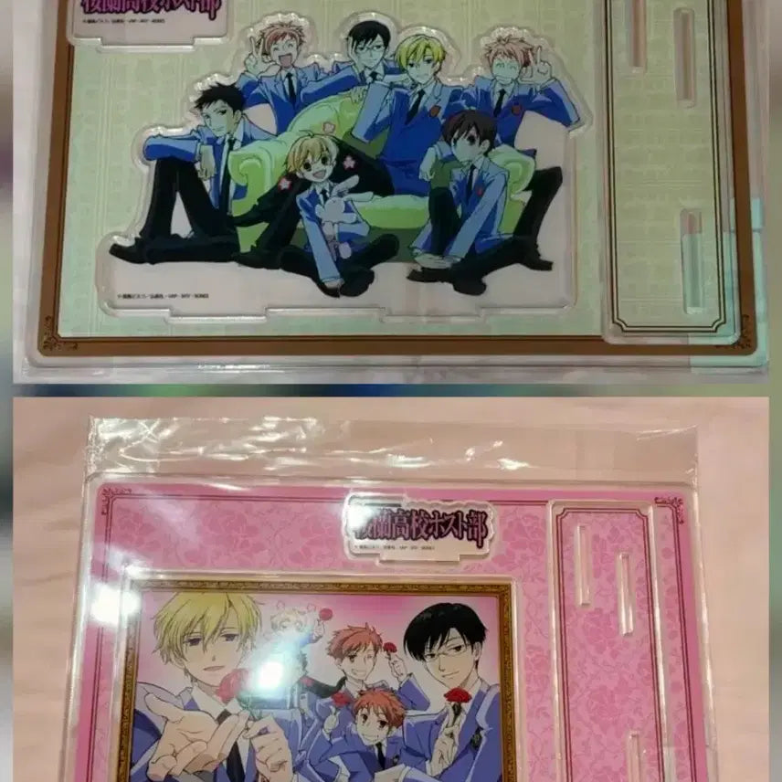 [BUNJANG] Ouran High School Host Club "Club Activities" Big Acrylic Stand Diorama Bundle Set / 일괄 오란고교 호스트부 사교클럽 빅 BIG 아크릴 스탠드 디오라마