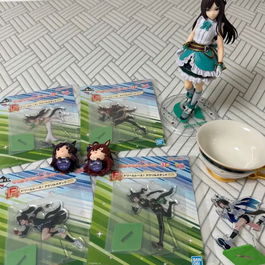[BUNJANG] Uma Musume: Pretty Derby Mejiro Queen Prize B Figure & Merchandise Bundle / 우마무스메 쿠지 b상 메지로 피규어 외 나머지 굿즈 일괄 판매