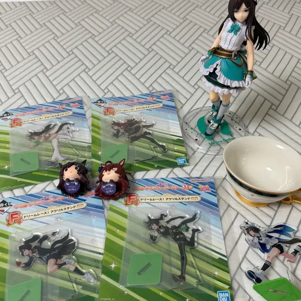 [BUNJANG] Uma Musume: Pretty Derby Mejiro Queen Prize B Figure & Merchandise Bundle / 우마무스메 쿠지 b상 메지로 피규어 외 나머지 굿즈 일괄 판매