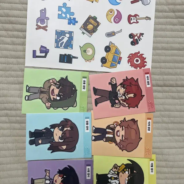 [BUNJANG] JamTtle Misuban Character Sticker Bundle Set / 잠뜰 미수반 캐릭터 스티커 개별X