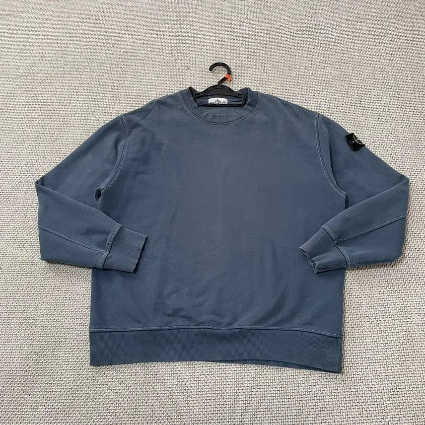 [BUNJANG] Stone Island Logo Patch Crewneck Sweatshirt XL / XL 스톤아일랜드 와펜 라운드 맨투맨 B.5186