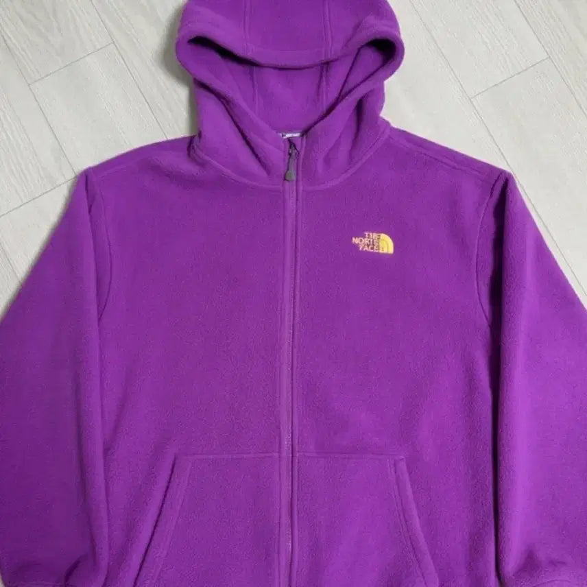 [BUNJANG] The North Face Women's Fleece Zip-Up Jacket Purple / 노스페이스 후리스 집업 퍼플