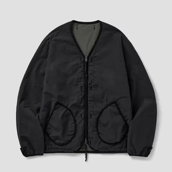 [BUNJANG] Union Blue Reversible Liner Jacket Black Khaki XL / 유니온블루 리버시블 라이너 자켓 블랙카키 XL