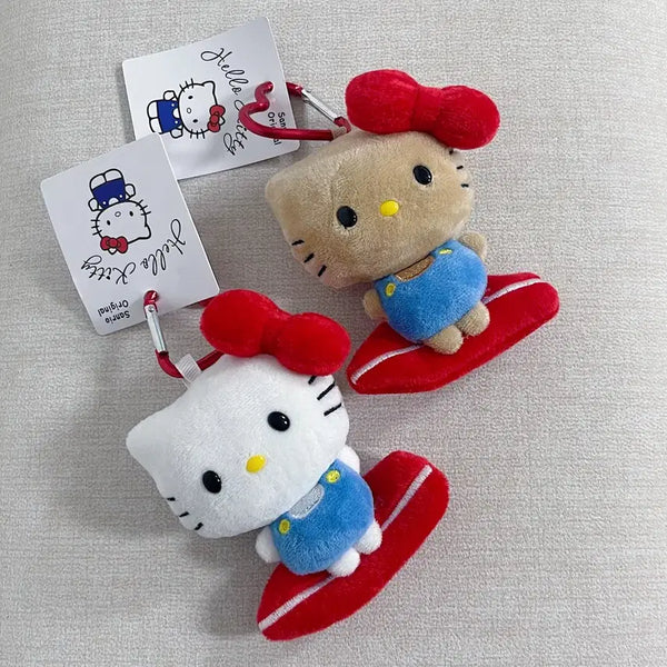 [BUNJANG] Sanrio Hello Kitty Surfing Keychain / 산리오 헬로키티 서핑 키링 / 개당
