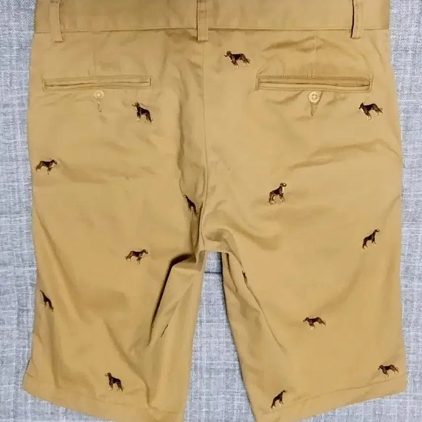 [BUNJANG] Polo Ralph Lauren Dog Embroidery Shorts (Size 31/32) / (정품) 폴로 랄프로렌 강아지 자수 반바지 31/32