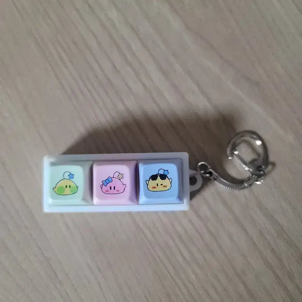 [BUNJANG] Dooly Keycap Keyring / 꿈돌이 키캡 키링