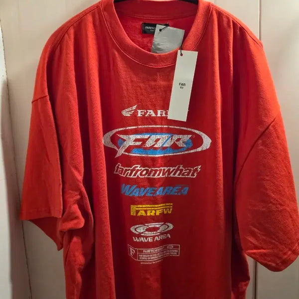 [BUNJANG] FROMWHERE Red T-Shirt / 1 파프롬왓 반팔티 레드 새상품