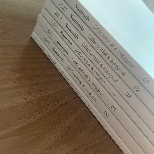 [BUNJANG] SidaeInjae Song Junhyuk 2027 Smooth Calculus Volumes 1-7 Set / 시대인재 송준혁T 2027 Smooth 미적분 01-07권