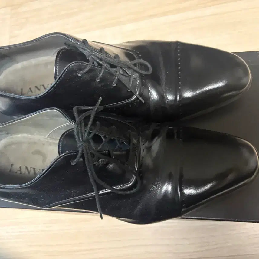 [BUNJANG] Lanvin Derby Shoes Black / 랑방 더비 구두 6.5