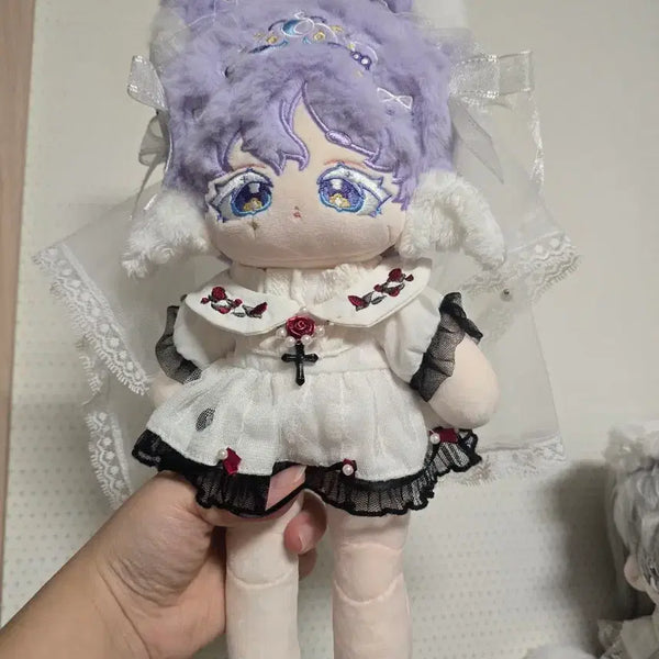 [BUNJANG] Unbranded 30cm Plush Doll 'Serenade' with Outfit / 무속성 솜인형 뼈깅 30cm 세레나데+옷포함