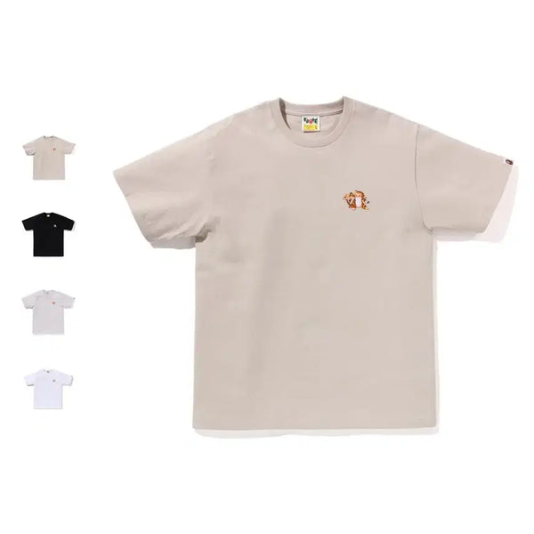[BUNJANG] BAPE Tiger One Point Short Sleeve T-Shirt / 베이프 타이거 원포인트 반팔티