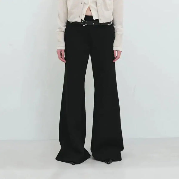[BUNJANG] Yoonse Wide Flare Pants / 윤세 와이드 플레어 팬츠