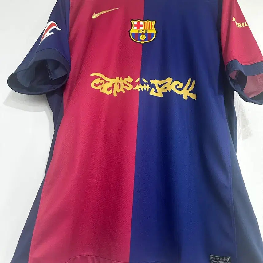 [BUNJANG] FC Barcelona 2024-25 Home Short Sleeve Raphinha #11 Jersey / 24-25 바르셀로나 홈 반팔 스캇 No.11 하피냐