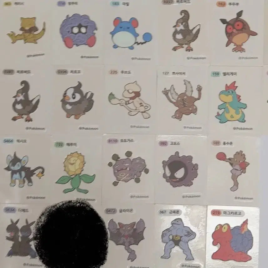 [BUNJANG] Pokemon Sticker Collection Seal / 새 포켓몬스터 띠부씰