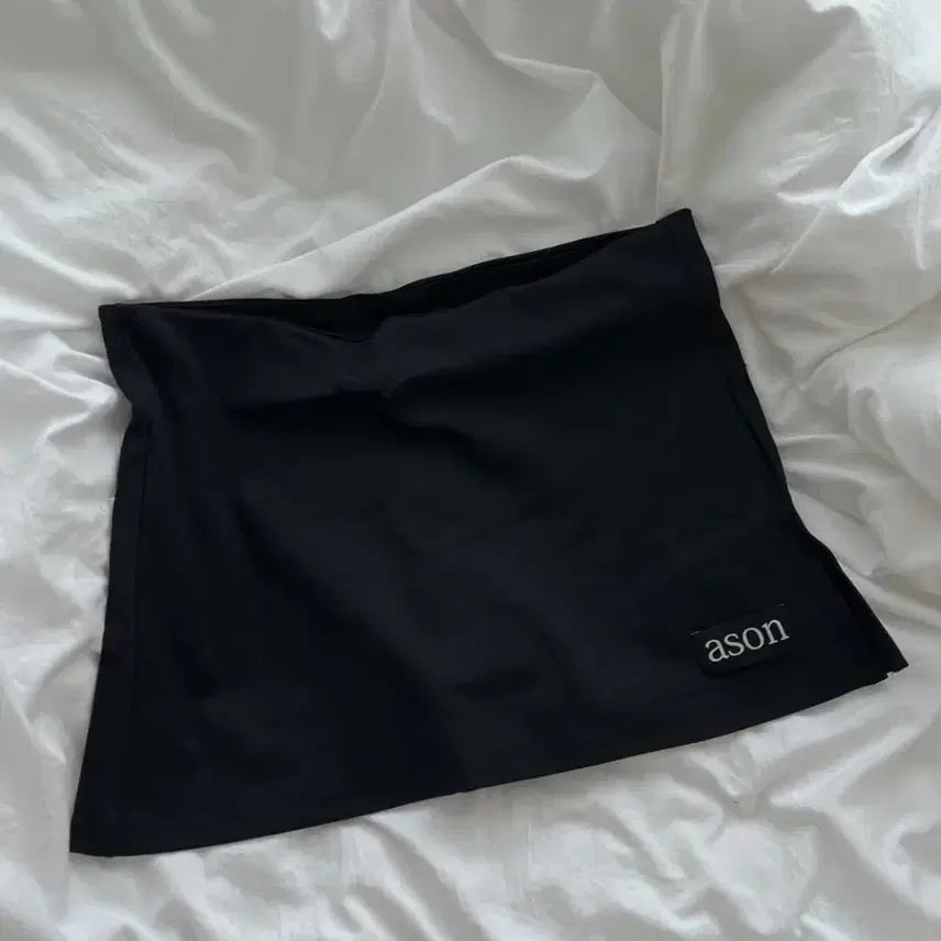 [BUNJANG] Asoan Black Mini Skirt / 애즈온 블랙 미니 스커트